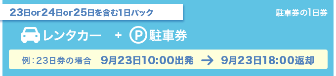 中津川THE SOLAR BUDOKAN2022 1Day駐車券