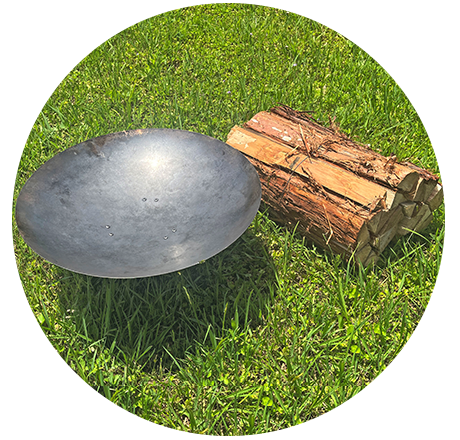 焚き火台（コールマンファイヤーディスク）薪1束付き